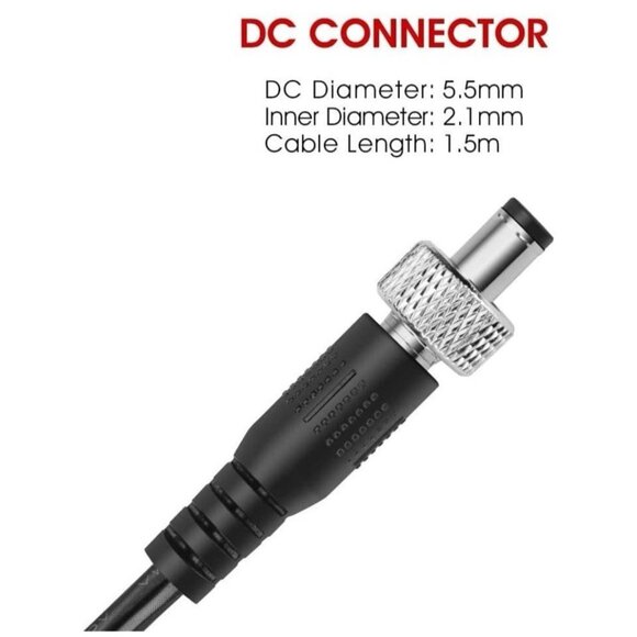 Hollyland DC Power Adapter Charger for Mars 300 400S 400S Pro 4K Unit Original - Picture 4 of 7